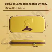 Bolsa Portátil De Almacenamiento Para Nintendo Switch 2 Material EVA Duradero Gran Capacidad Organizador De Viaje Con Cierre De Doble Cremallera - details 5