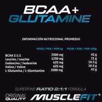 MUSCLEFIT Pack Súper Ahorro Proteína ISO 2kg + Glutamina + BCAA 500g + Creatina Monohidrato 300g - details 3