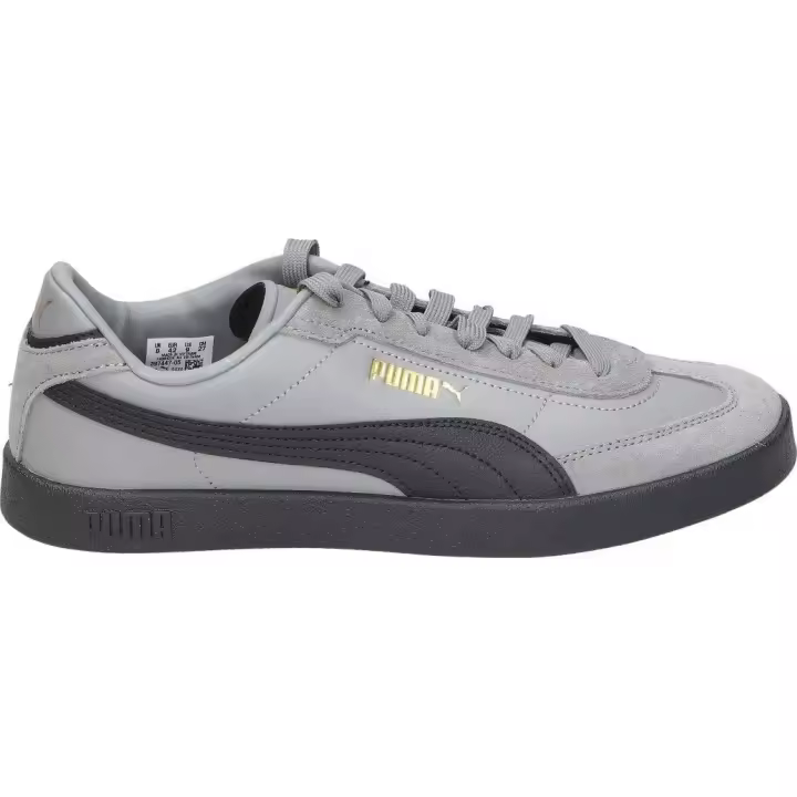 PUMA | Zapatilla Puma Club II Era para Hombre – Deportiva en Color Gris y Detalles Negros – Sneaker con Cierre de Cordones – Skater – Estilo Casual – Ligeras y Cómodas – Modelo 397447-05 - 1