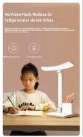 Lámpara De Escritorio LED Táctil Recargable USB Con 3 Niveles De Iluminación Protección Ocular Plegable Para Dormitorio Luz Nocturna Para Mesa - details 6