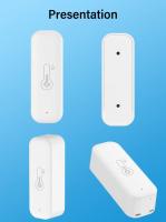 Termómetro Inteligente Zigbee 3.0 Tuya Con Control Remoto Por App Para El Hogar Automático Compatible Con Alexa Y Google Assistant Medidor De Temperatura Y Humedad - details 8