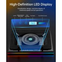 Base Refrigeradora Portátil RGB Gaming con Control Táctil Continuo & Alfombrilla de Ratón, 3 Puertos USB A, Ventilador Extra Potente, Espuma de Sellado, para Portátiles de 15-19'' - details 2