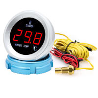 Gauge De Temperatura De Agua 52mm Para Coche Con Pantalla Digital LED Y Función De Alarma Medidor De Nivel De Combustible Voltímetro Y Presión De Aceite - details 11