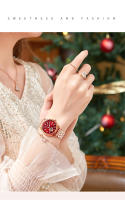 Reloj De Cuarzo Para Mujer POshi Marca Lujosa Con Fecha Y Manos Luminosas Acero Inoxidable Resistente Al Agua Reloj De Moda Para Mujer - details 9