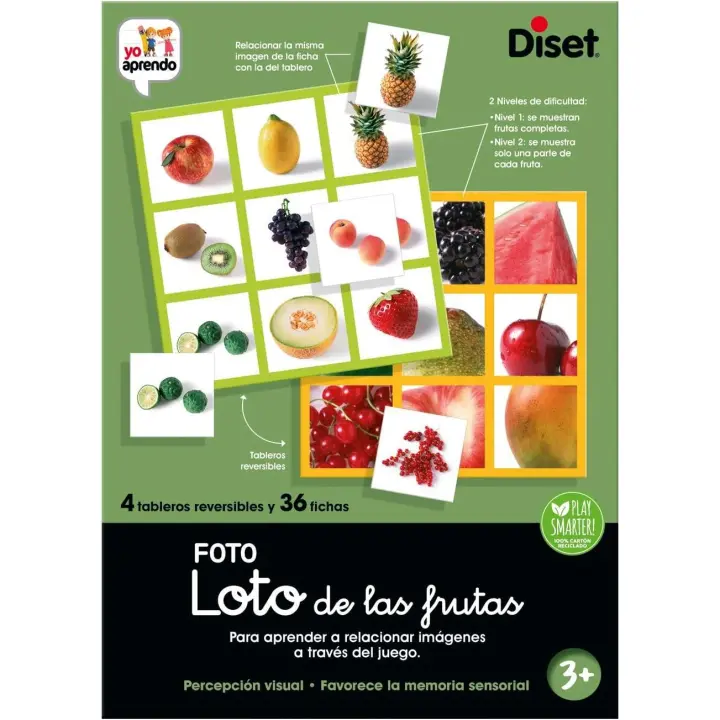Diset - Loto de las frutas. Una Lotería de frutas - 1