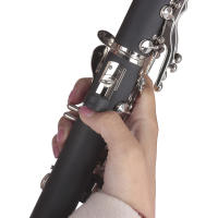 Cubierta De Goma Para Dedo De Clarinete Y Saxofón Accesorios Musicales De Muelle Resistente Funda Para Instrumentos De Viento Negro - details 2