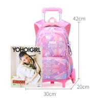 Mochila escolar con ruedas para niños, mochilas rodantes para estudiantes, bolsa con ruedas, bolsas para escuela primaria - details 30