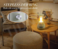 Lámpara Portátil Para Camping Luz De Torcha Retro Para Acampar Iluminación Exterior Torches Con Dimming Sin Escala Para Viajes - details 3