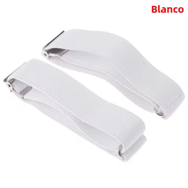 Cinturón Ajustable Elástico Antideslizante Para Camisa Con Encantos De Cufflinks Soporte De Mangas Y Garter Band Para Hombres Accesorio Decorativo De Acrílico Para Todas Las Estaciones - 1