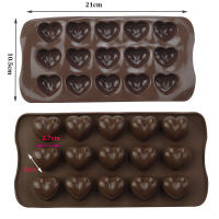 Molde De Galletas De Silicona 1Pcs Forma De Corazón Huevo Dinosaurio Estrella Hoja Y Robot Para Hornear Y Helados - details 10