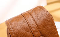 Bolso De Hombro De Cuero PU Con Borla Moda Para Mujer Bolsa Bandolera Casual Con Bolsillo Para Teléfono Móvil - details 23