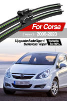 LimpiaFrente LimpiaFrente Wiper Blades Para Opel Corsa C D E F 2000-2023 Pares Accesorios Para Ventanas Delanteras De Goma Natural Tamaño Original - details 0