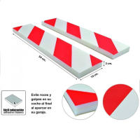 Protector Parking | Protector de espuma para columnas , esquinas y paredes - (Pack 2unidades ) -Señal de advertencia -  Adhesivos - Antiarañazo - details 4
