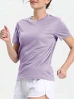 5Pcs Camiseta Deportiva Para Mujer Ultraligera Secado Rápido Transpirable Top Ligero Para Entrenamiento Fitness Running Gym - details 5