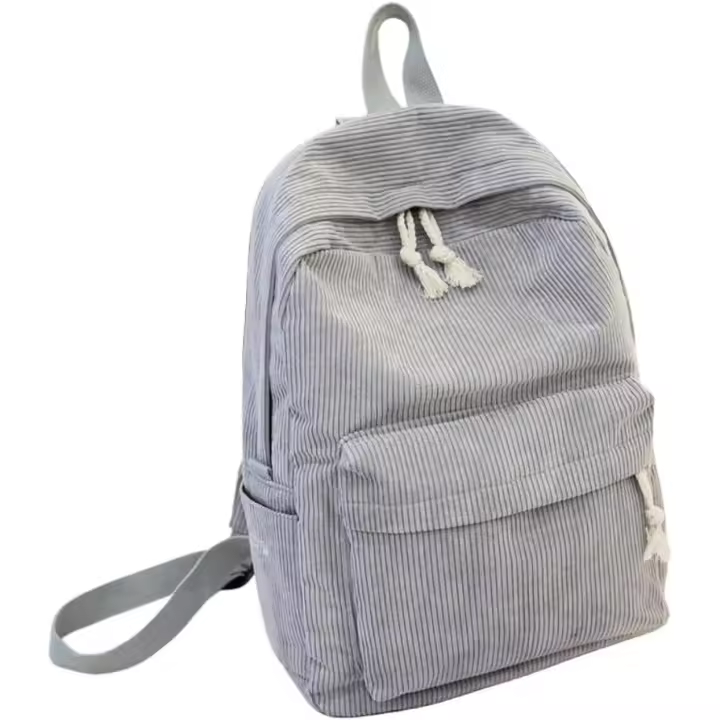 Personalizada Corduroy Preppy mochila de las mujeres (Cinco Colores availbles) - 1