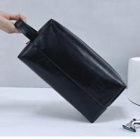 Bolsa De Cosméticos Para Viaje Organizador De Negocios Para Hombres Y Mujeres PU De Cierre De Cremallera Estilo Fashion Impermeable Portátil Con Almacenamiento Y Bolsa De Lavado - details 1
