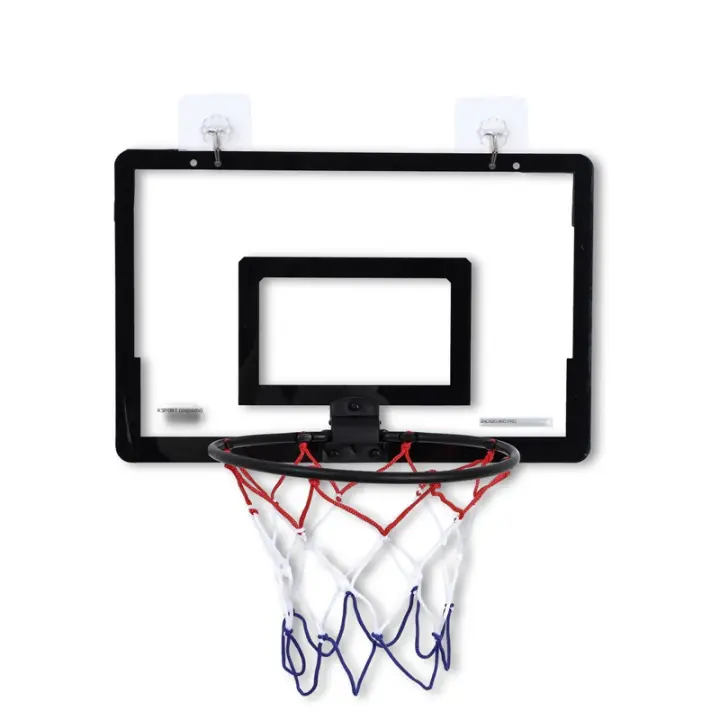Mini Anillo De Baloncesto Para Niños Y Adultos Para Interior Montaje En Puerta O Pared Juego De Deporte De Tirador De Bolas Tamaño Pequeño - 1