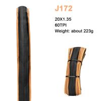 Pneumático De Bicicleta De Carretera Alta Performancia Durable Y Plegable Con Resistencia Al Agujero Para Ruedas De 20 Pulgadas 700C Negro/Amarillo 700 * 25C - details 10
