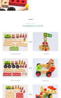 Juguetes Educativos De Madera Simulación Desmontaje Y Reparación Para Niños Regalos De Vacaciones Para Edad 3-6 Años - details 8