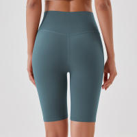 Shorts De Yoga Para Mujer Cintura Alta Transpirables Suaves Y Tensos Leggings De Gimnasio Cortos De Ciclismo Deportivos - details 130