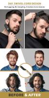 Peine Adecuado Para Cabello Profesional Multifuncional Rizador Y Rectificador De Cabello Rápido Calentamiento Herramientas De Estilo Para Barba Y Cabello Seco Y Húmedo - details 4