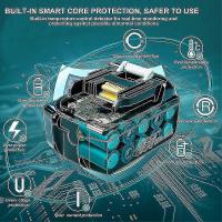 2 Pack Para Makita 18V Katería 6,0 Ah Lxt Li-ion Bl1850b Bl1830b Bl1860b Inalámbrico - details 2