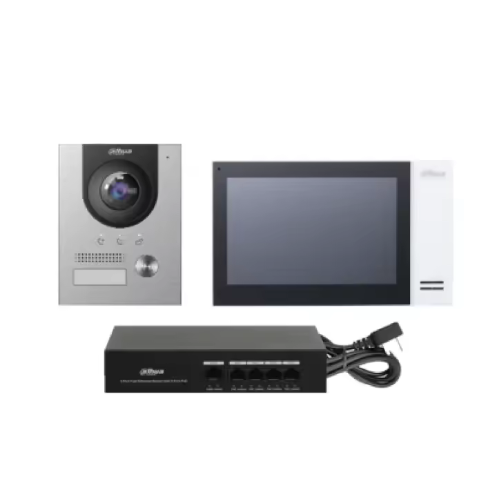 Dahua - Dh-ktp01ls - - Kit De Videoportero Ip Dahua Compuesto Por 1x Videoportero Ip Dahua - Dh-vto2201f-p. 1x Monitor Ip Dahua- - 1