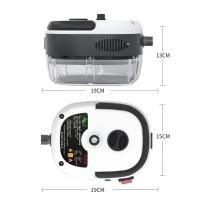 Limpiador a vapor portátil de 2500 W, máquina de lavado a presión con esterilización a alta temperatura para el hogar, el coche, la cocina y el aire acondicionado - details 12