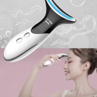 Masajeador de cuello, instrumento de belleza para el cuello, eliminación de papada, terapia de lifting facial, masajeador de cuello con vibración térmica de 40 °C/45 °C, masajeador antiarrugas. - details 5