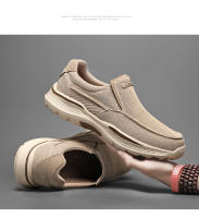 Zapatos Casuales Para Hombre Malla Transpirable Loafers Comodidad Exterior Paseo Clásicos Zapatillas Material De Suela EVA Talla Verdadera - details 17