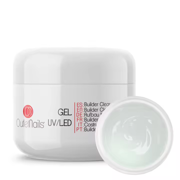 Gel Builder Clear UV/LED 50ml para uñas esculpidas - Outlet Nails - 1