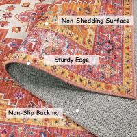 VIKAMA Alfombra De Baño Antideslizante Y Impermeable Imitación De Pashmina Tejida Con Técnica Máquina Para Cocina Y Entrada Puerta - details 3
