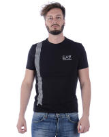 Emporio Armani EA7 Camiseta Algodón Hombre Negro 3 ZPT70PJ02Z 1200 - details 0