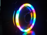 Ventilador De Estuche De Computadora ICE Whale DA12 RGB 120mm Silencioso Con 4 Pines Para Enfriamiento De CPU Y Radiador - details 8