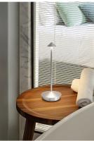 Lámpara De Mesa Recargable LED Con Sensor De Toque Luz Nocturna Sin Cable Para Lectura En Escritorio Para Restaurante Hotel Bar Habitación Dormitorio - details 10