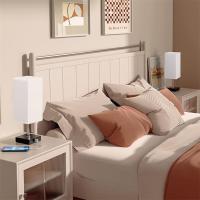 Lámpara de escritorio con control tacthil, 2 Puertos de carga USB, lámpara de escritorio de 3 Vías, Pantalla Blanca con bombilla E27. - details 4