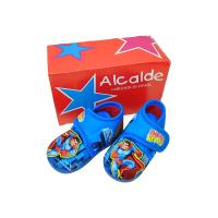 Eva Zorteon- Zapatillas de casa de Superman para niños cerradas. Marca ALCALDE . - details 2