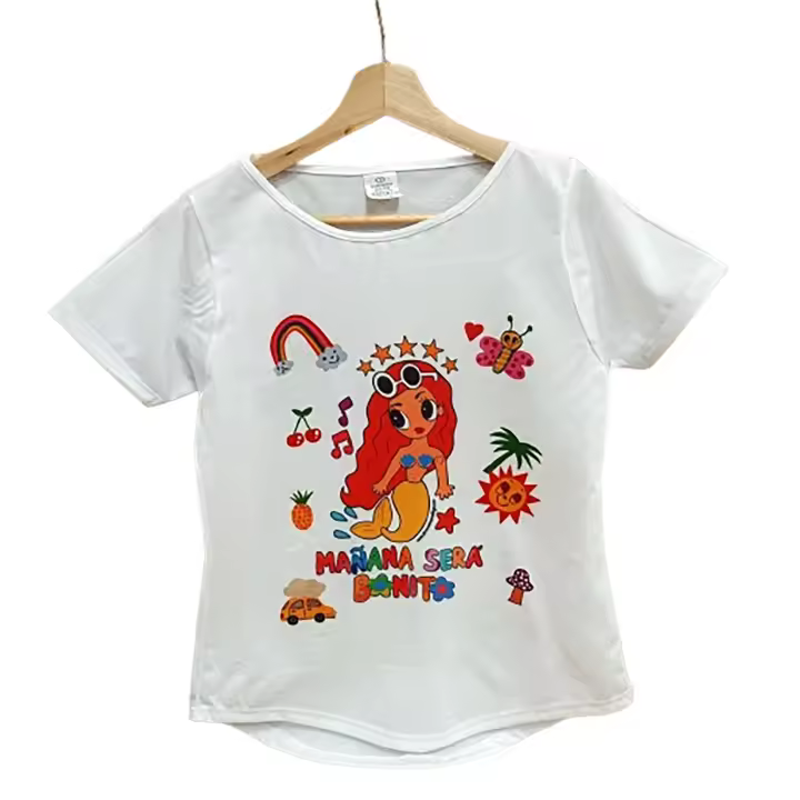 Camiseta de mujer "MAÑANA SERÁ BONITO". Aires Nuevos. DIY. Original. Regalos. Personalizados. KarolG - 1