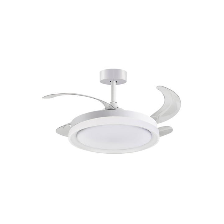 BEL AIR HOME Kigali Mini - Ventilador de Techo Retráctil con Luz LED, Motor DC 48W, 6 Velocidades, Control Remoto — oferta en Miravia