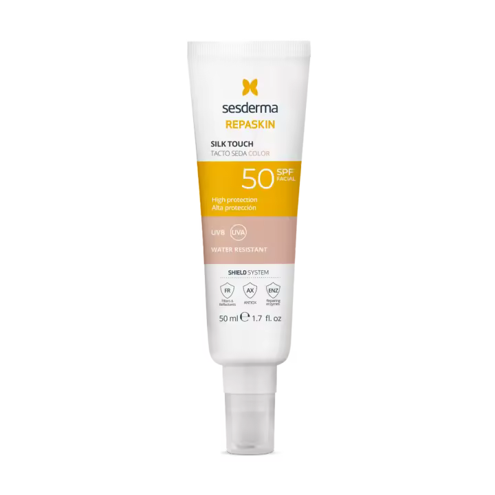 SESDERMA REPASKIN TACTO SEDA COLOR FACIAL SPF50+ 50 ML - 1