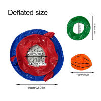 Juego De Bola De Water Polo Con Anillo De Baloncesto Inflable Para Adultos Juguete De Agua Para Fiestas Y Reuniones En La Piscina - details 1
