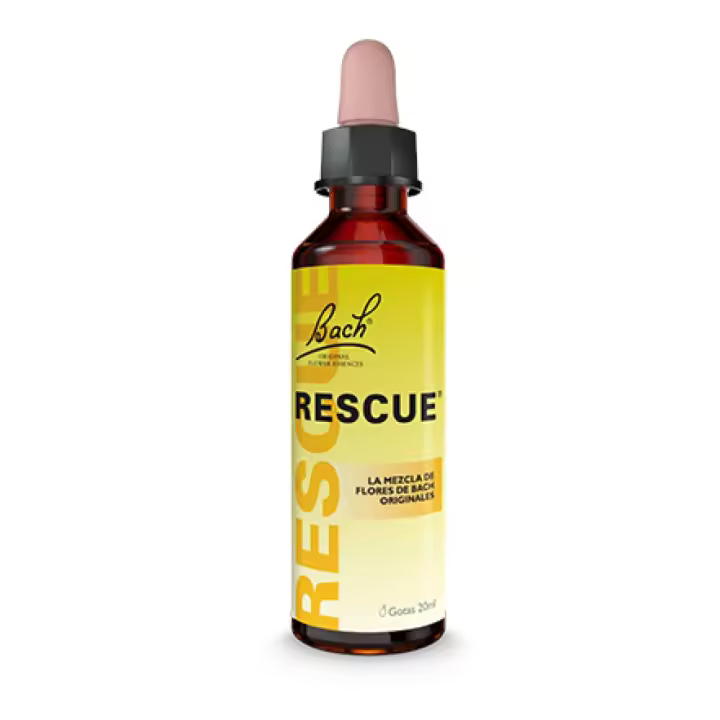Bach Flor de Bach Resue remedy 20ML - Alivio Rápido para Estrés y Ansiedad - 1