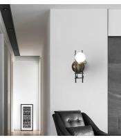 Lámpara De Pared Creativa Y Moderna Con Muñecos Nórdica De Metal Para Iluminación De Dormitorio Y Sala De Niños Y Bebés - details 6