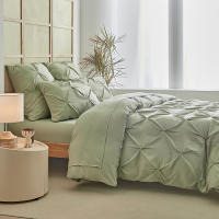 Juego De Cubierta De Cama 3pcs Diseño De Torcimiento Artesanal Sencilla Y Superior Materiales Suaves Y Cómodos Adecuado Para Habitación De Hombres Y Mujeres Decoración De Dormitorio - details 8