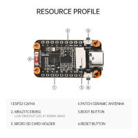 Placa De Desarrollo ESP32-C6 Con Pantalla TFT LED De 1.47 Pulgadas RGB Color WiFi 6 Bluetooth 5 Interfaz USB Tipo-C Resolución 320x240 - details 12