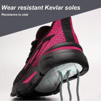 Zapatos de Seguridad para Hombres y Mujeres Zapatillas con Punta de Acero Antideslizante Calzado de Seguridad Ligeros y Transpirables Zapatos de Trabajo - details 3