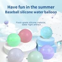 Bolas De Agua Reutilizables Para Niños Y Adultos Juegos De Verano Para La Piscina Playa Baño Juguetes De Bomba De Agua 1-48 Piezas - details 9