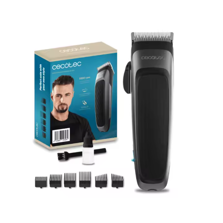 Afeitadora Cecotec PrecisionCare Power Blade 6 peines negro - 1