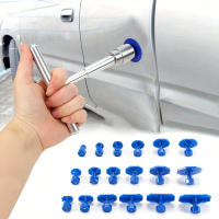 Kit De Reparación De Afecciones En Coche Universal Herramienta De Reparación De Choques Y Encaje Con Ventosa T Pulld Dent Metal Para Eliminar Afecciones De Hojalata - details 0