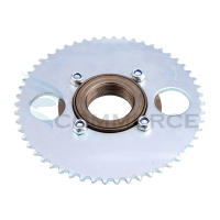 Rueda Trasera De Scooter Eléctrica T8F 44T/54T Con Engrosamiento De Cadena Y Adaptador De Libre Rodar Para Bicicleta Pocket Pit Dirt Bike Metal - details 2